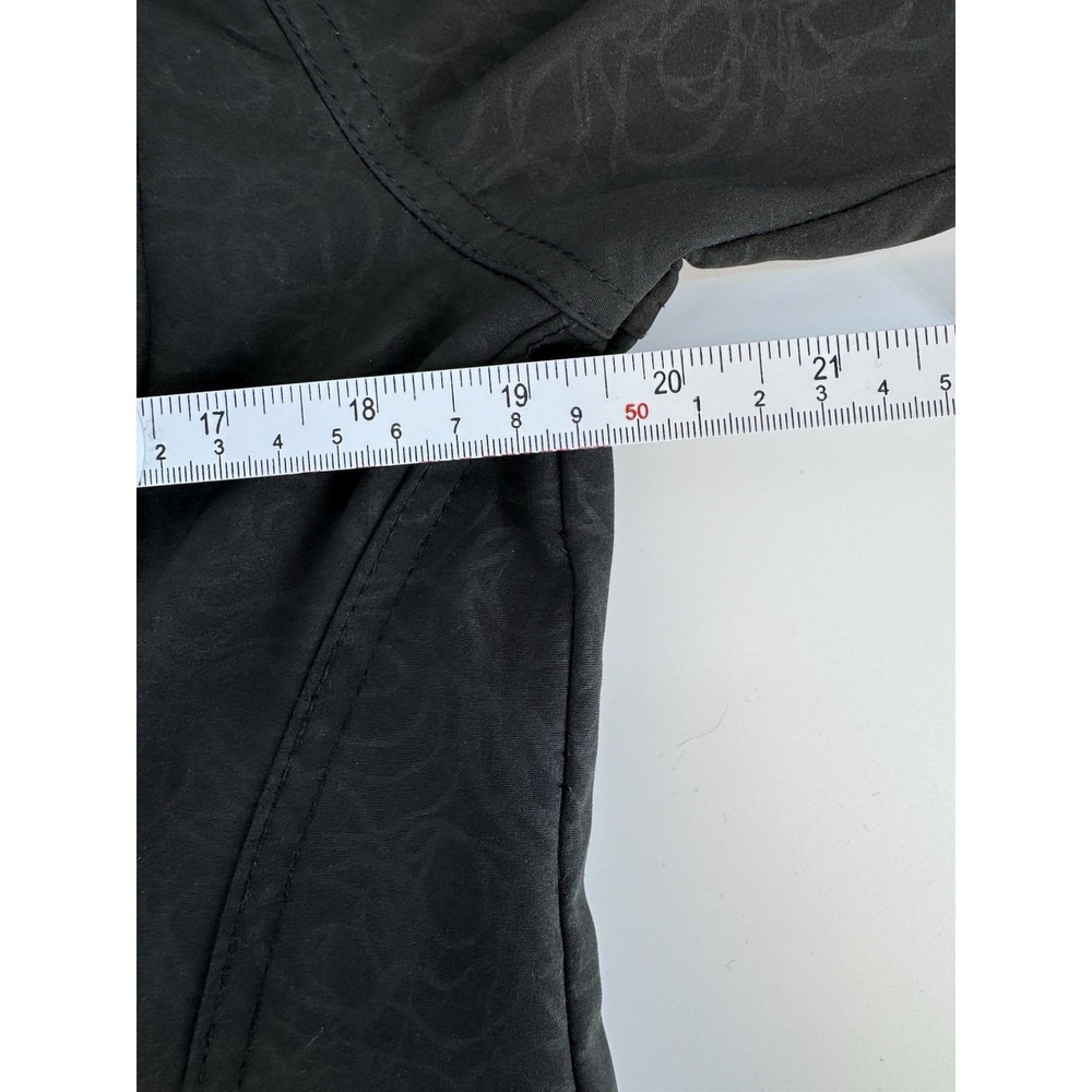 EUC Double Diamond Women's Black Softshell Jacket S Windproof Water Resist Zip - Picture 9 of 16